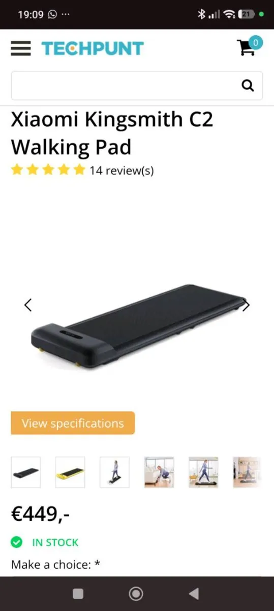 Xiaomi kingsmith walking pad - Image 1