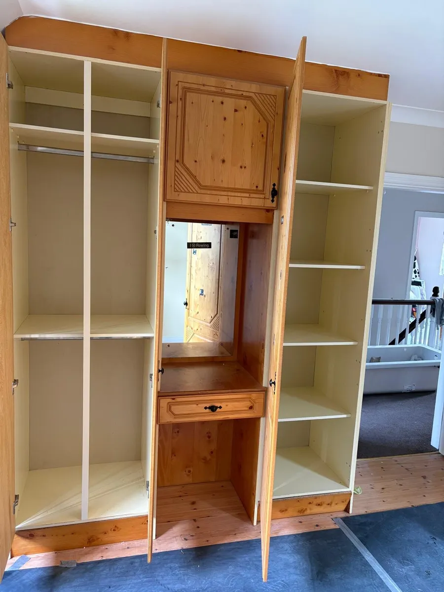 Wardrobes with study desk - Image 2