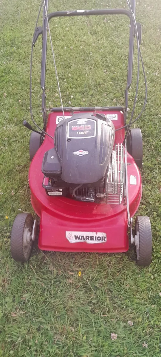 Warrior petrol mower - Image 1