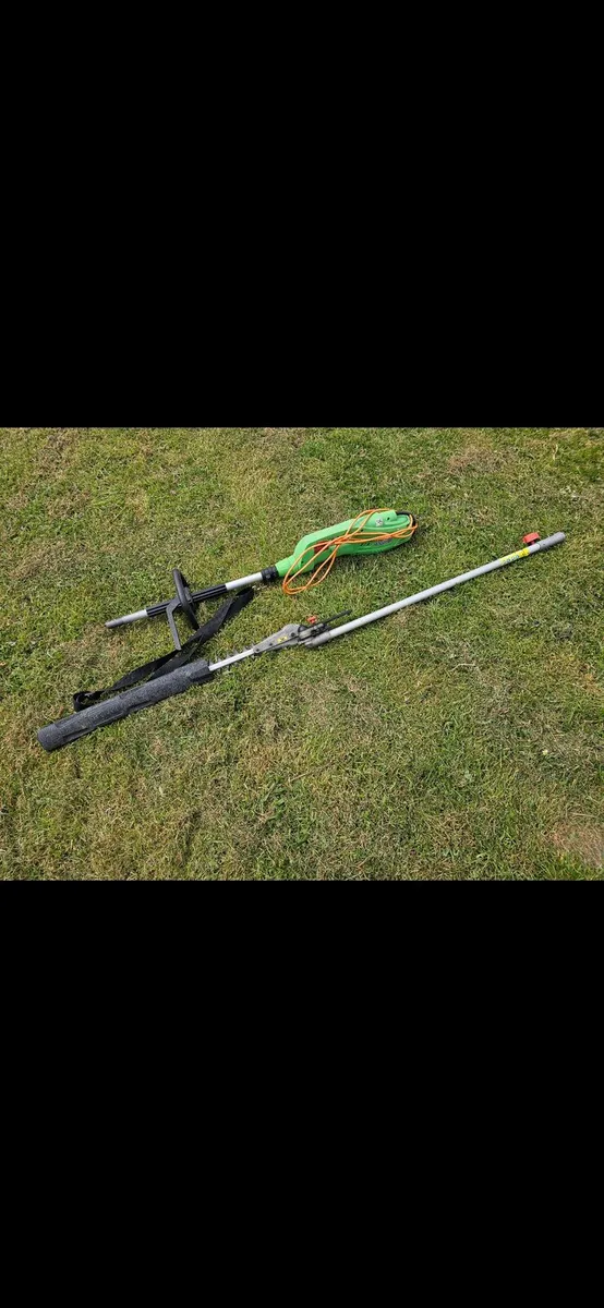Petrol strimmer and Electric hedge trimmer - Image 1