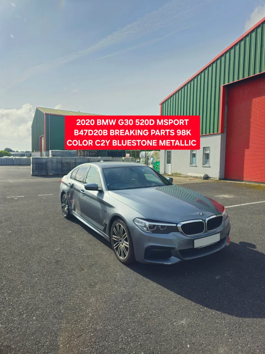 2020 BMW G30 520D MSPORT B47D20B C2Y PARTS - Image 1