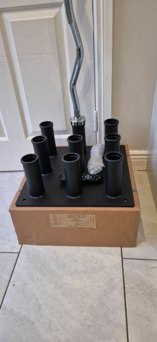Commercial olympic bar  holder ( brand new 9 bar - Image 4