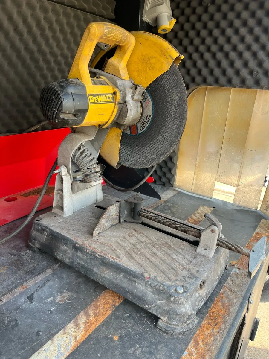 Armorguard Cutting Station with Dewalt Chop Saw - Image 2