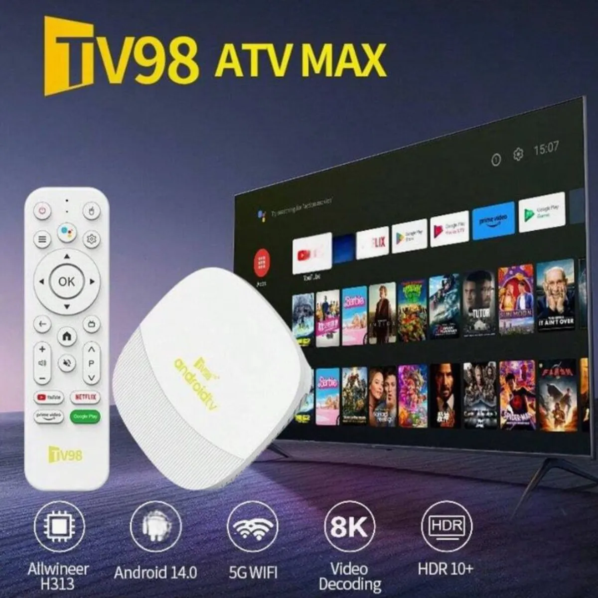 Brand New Android TV Box - Image 1