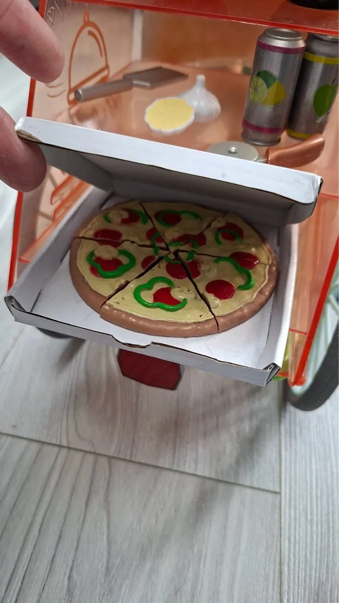 Our Generation Doll with Pizza Delivery Tricycle - Image 2