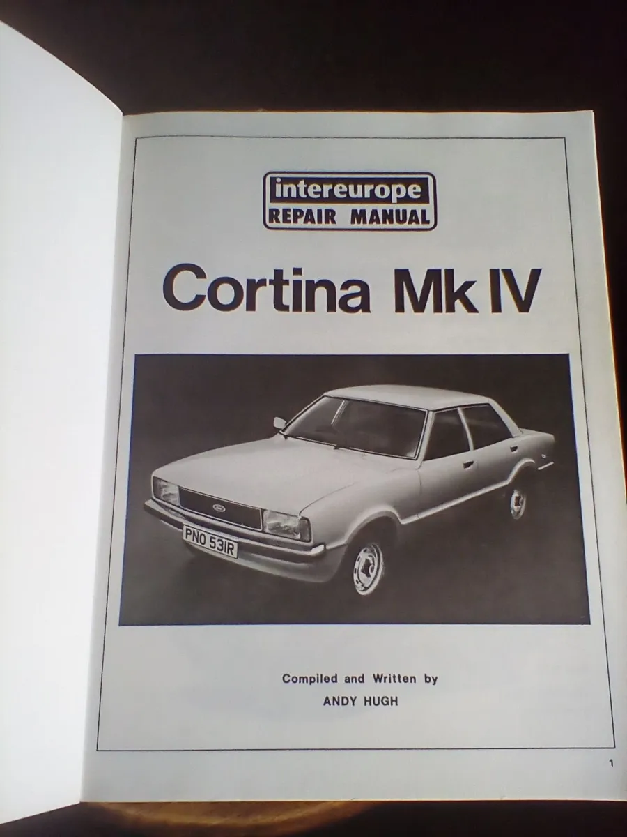Ford cortina repair manual - Image 2