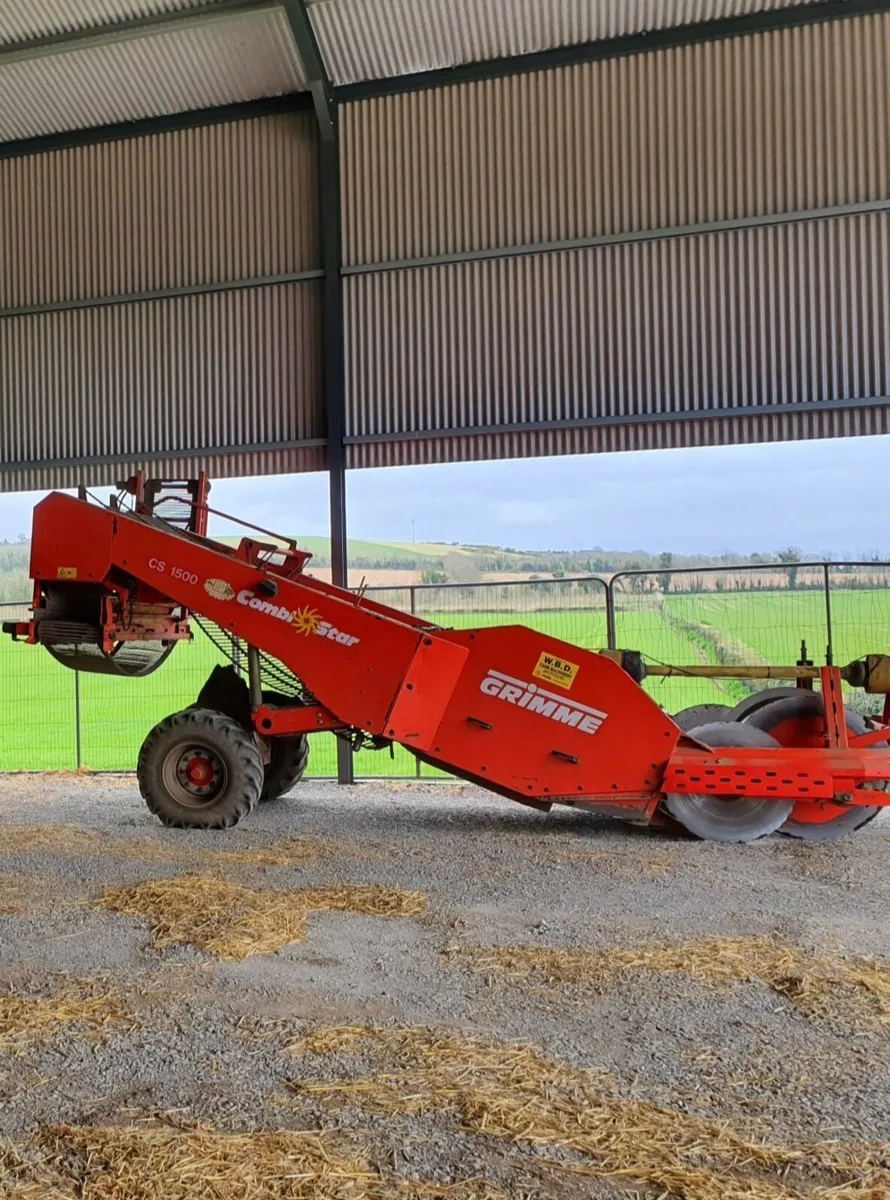 Kverneland Potato Harvester and Grimme Destoner - Image 4