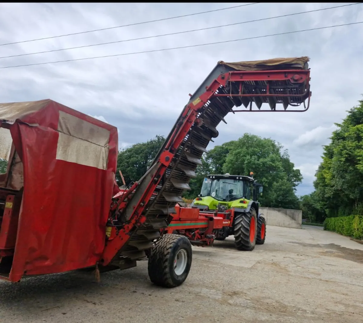 Kverneland Potato Harvester and Grimme Destoner - Image 2