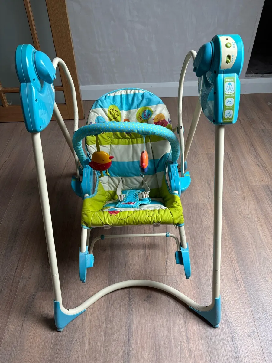 Fisher Price Baby 3 in 1 swing chair - Image 1