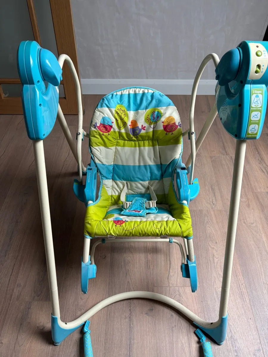 Fisher Price Baby 3 in 1 swing chair - Image 2