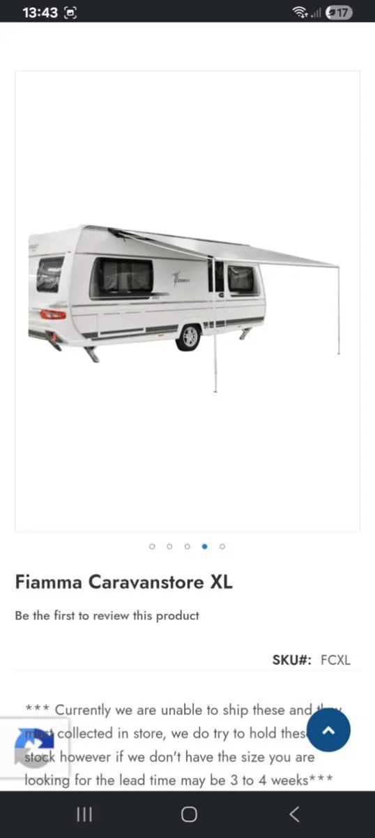 Fiamma caravanstore zip canopy+fiamma privacy room - Image 2