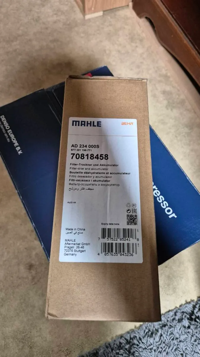 BRAND NEW DENSO + MAHLE A/C PARTS – AUDI/VAG - Image 4
