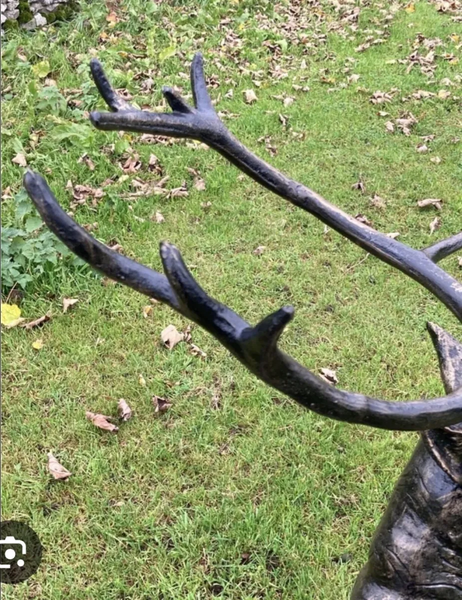 HEAVY CAST IRON DEERS - Image 3