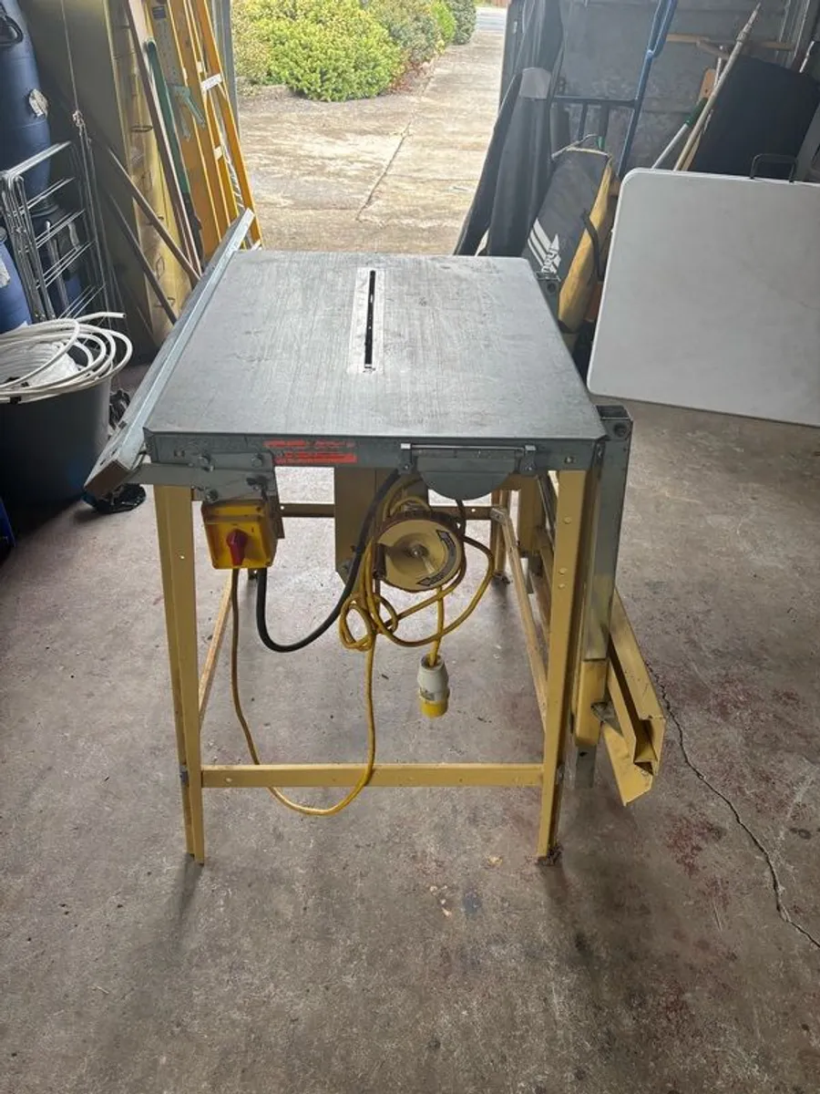 110v Scheppach table saw - Image 1