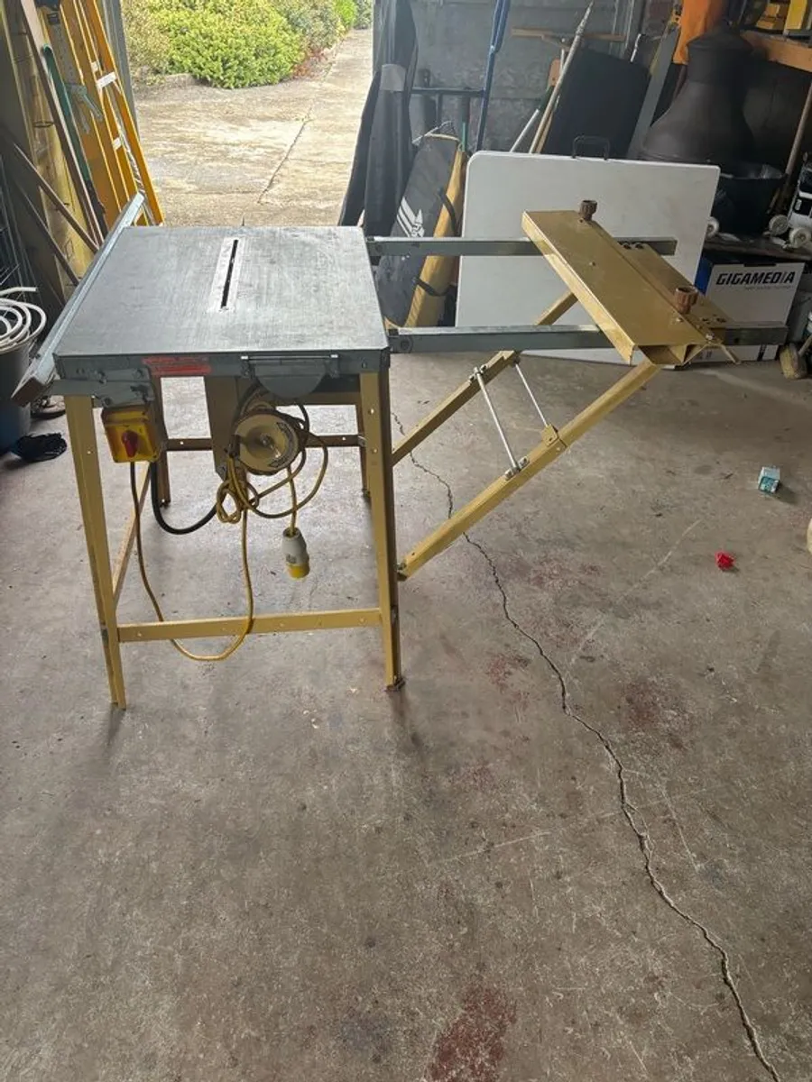 110v Scheppach table saw - Image 3