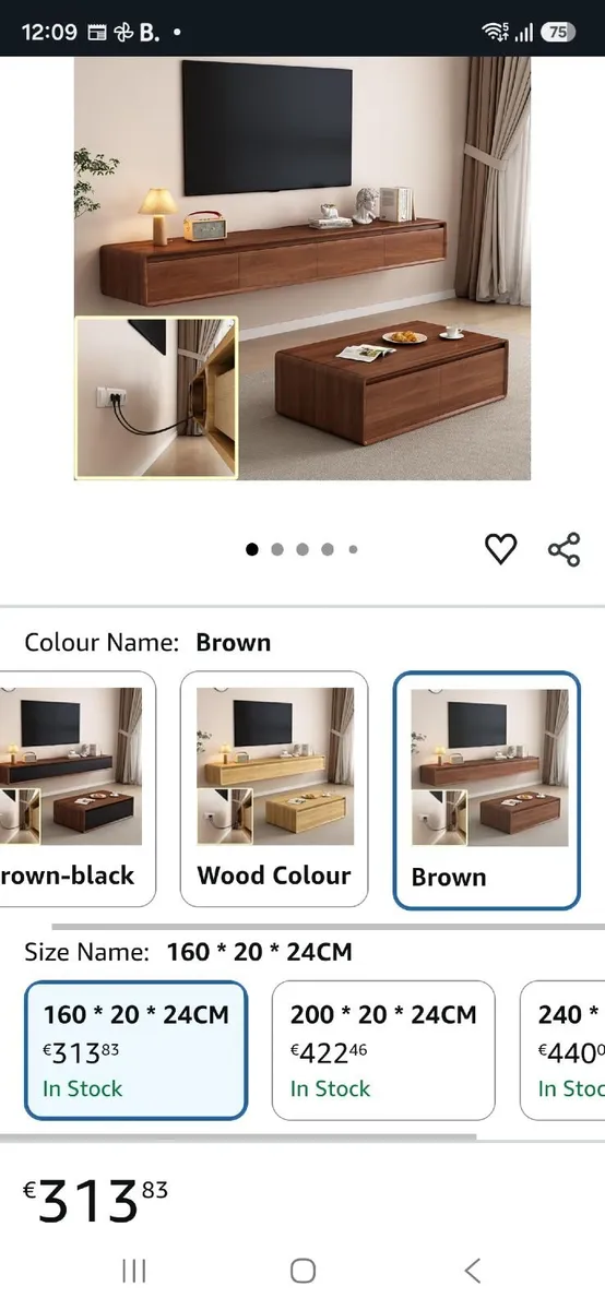 Floating TV Shelf - Image 1