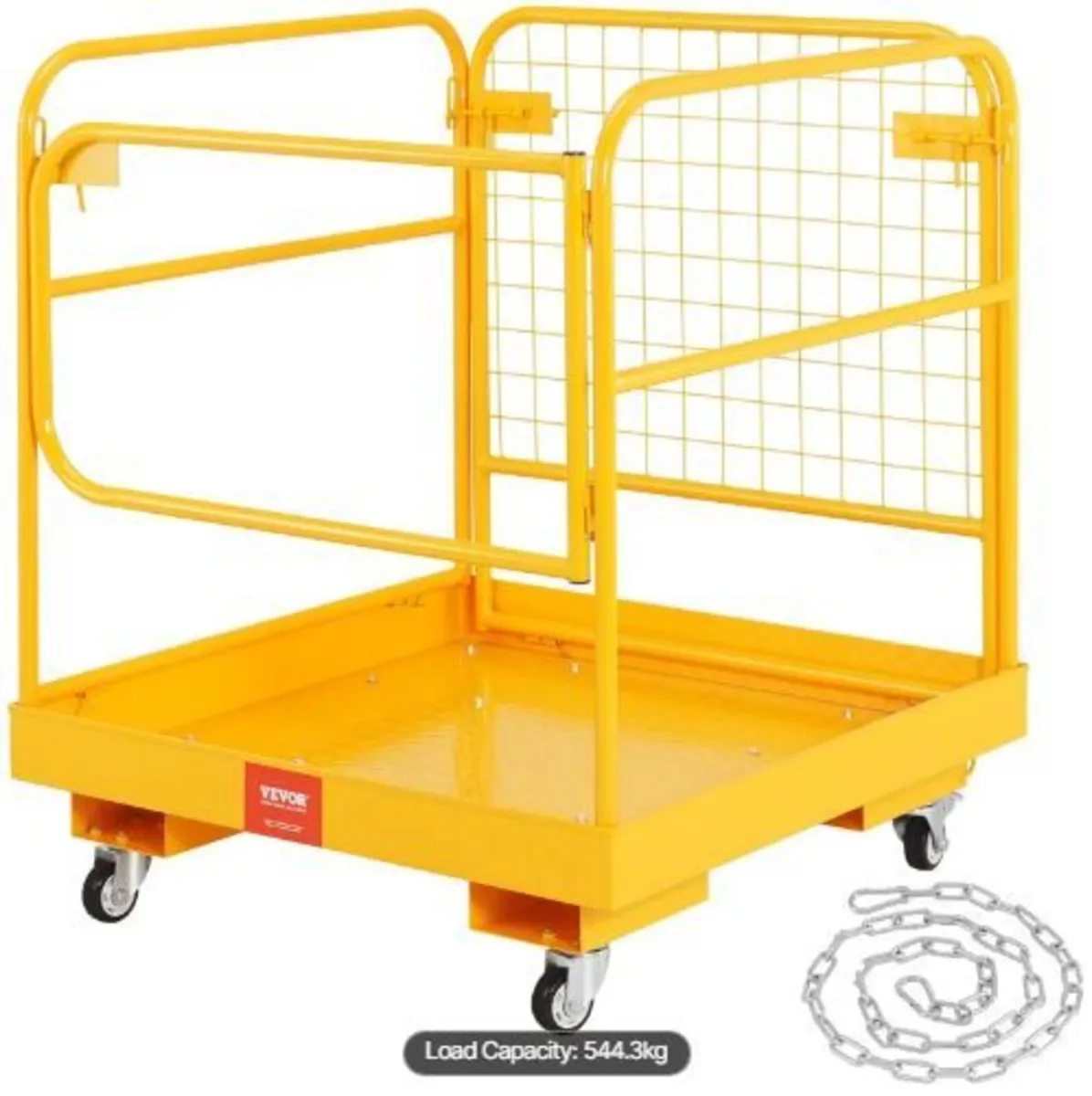 Forklift Safety Cage, 544.3 kg Load Capacity - Image 4