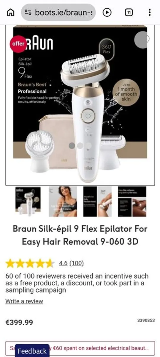 Braun Silk Epil 9 Flex - Image 4