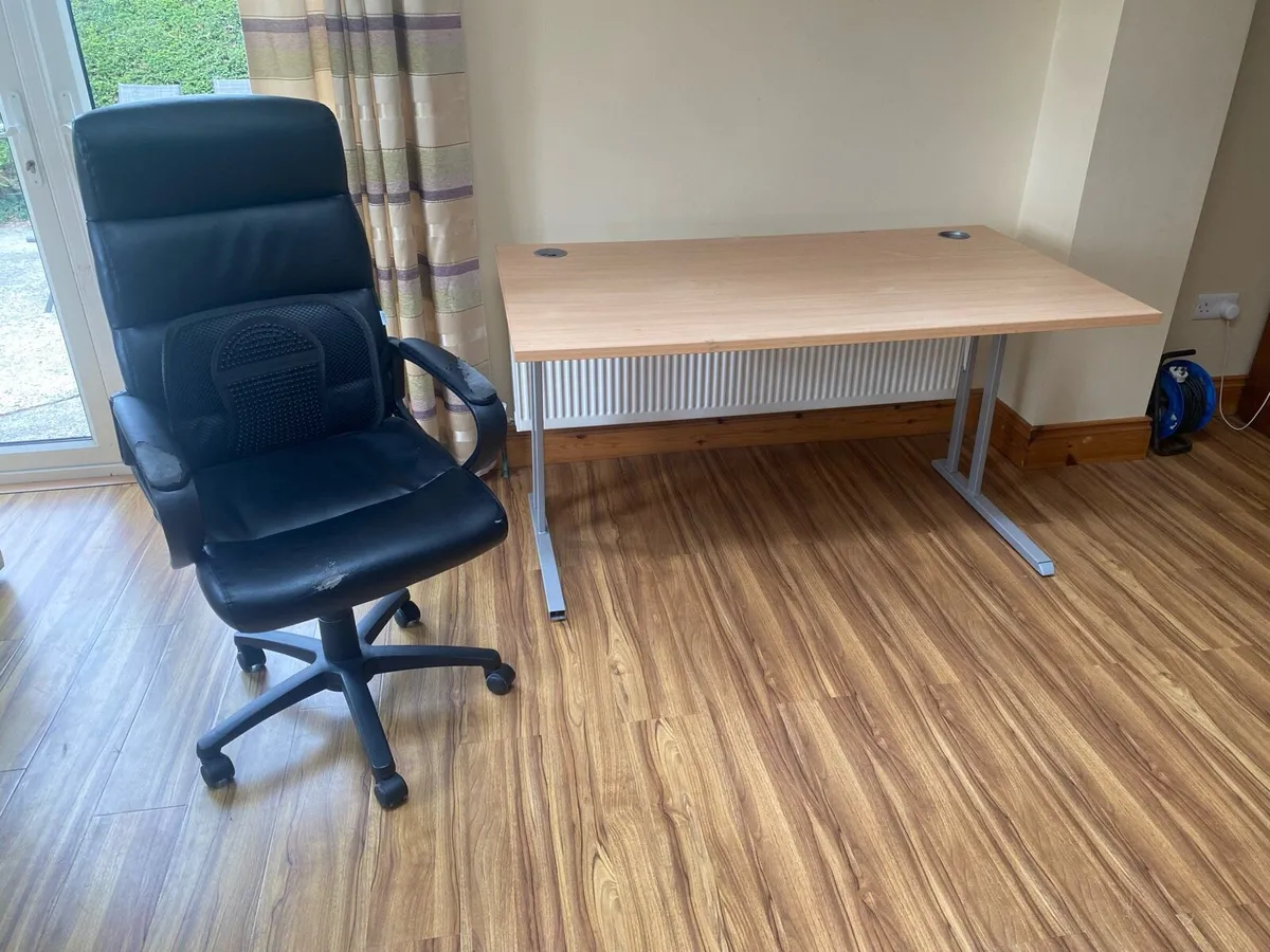 Office Desk and Chair - Image 1