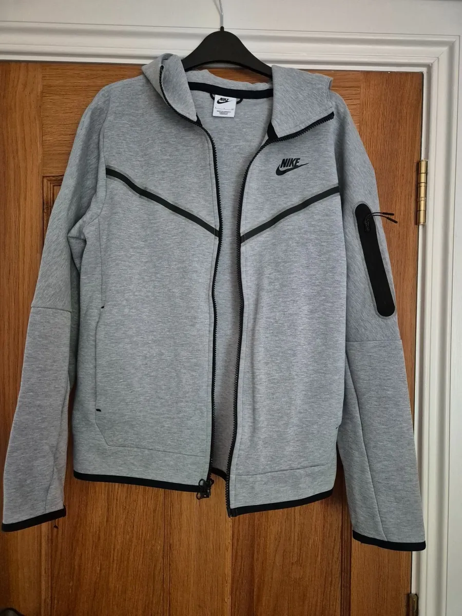 Nike grey hoodie - Image 1