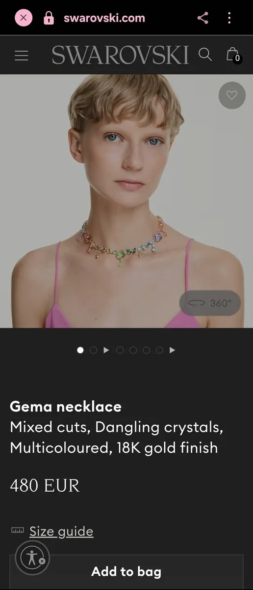 Swarovski necklace - Image 4