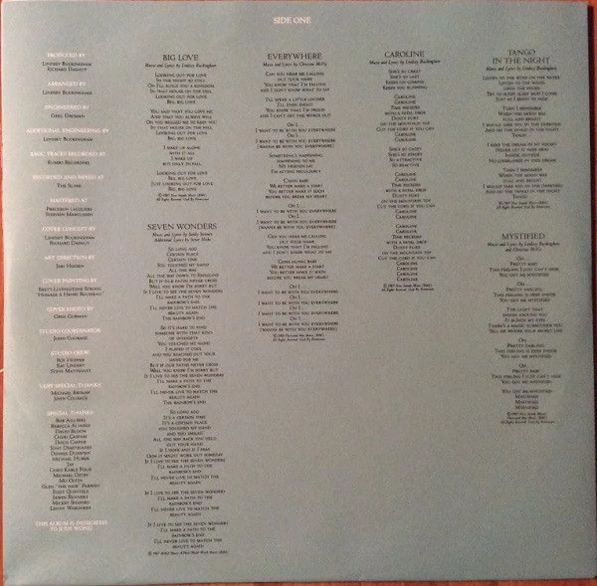 Fleetwood Mac - Tango In The Night 180g LP - Image 4