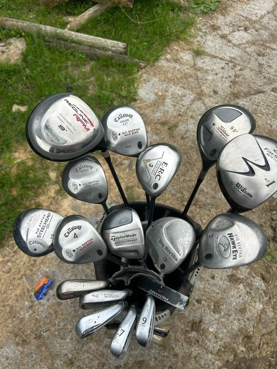 Drivers, woods, putter,bag 4sale read description - Image 2