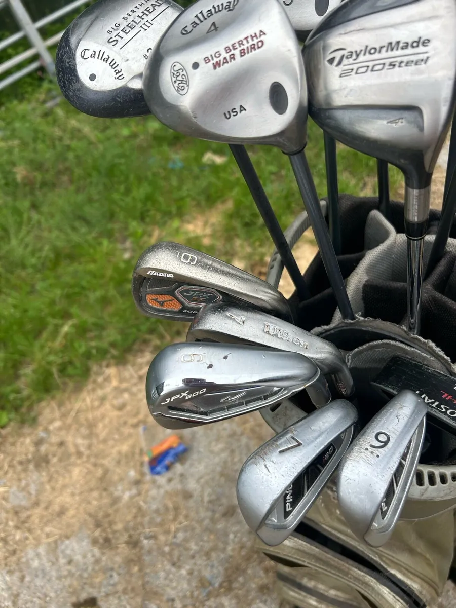 Drivers, woods, putter,bag 4sale read description - Image 3