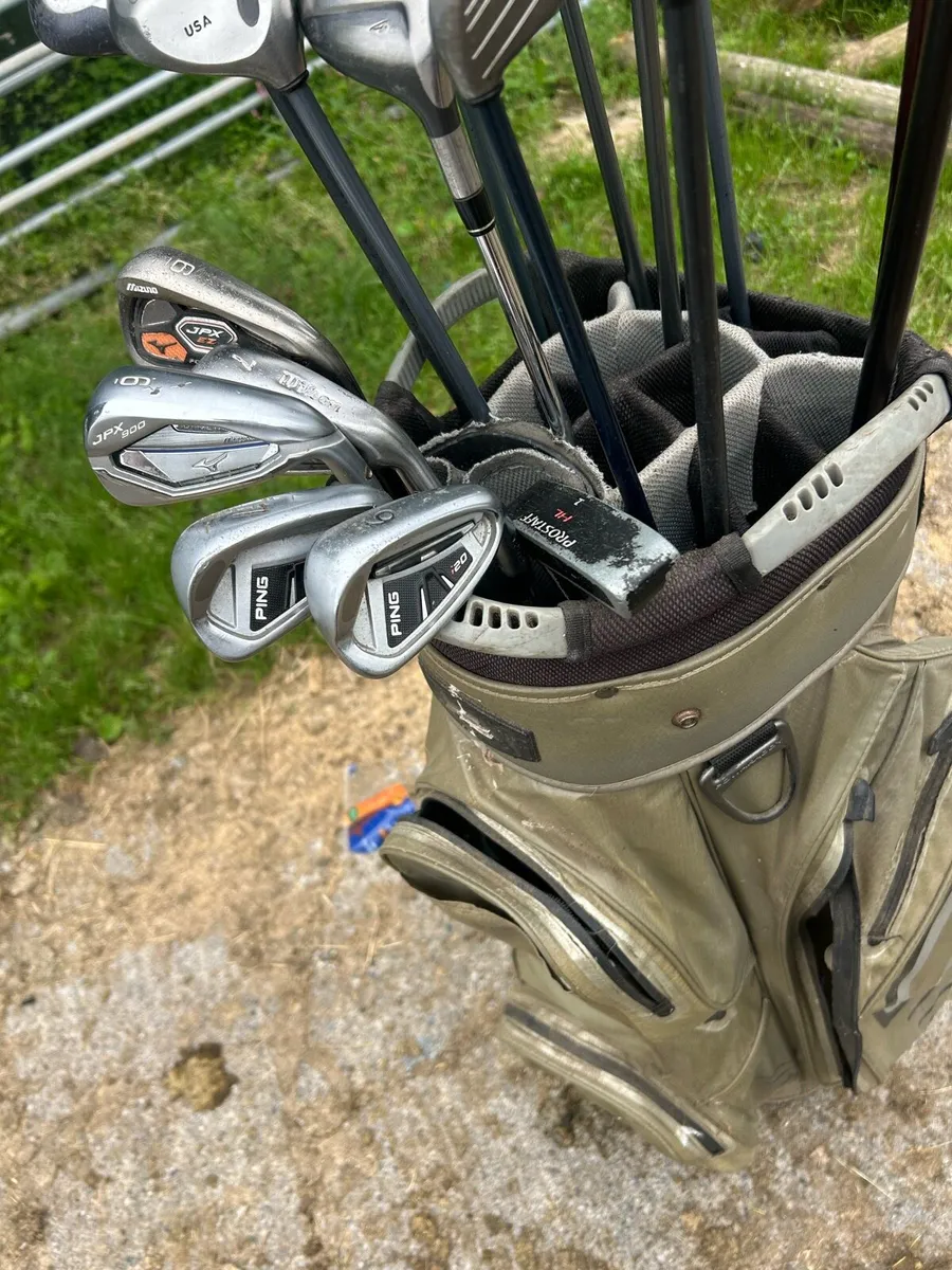 Drivers, woods, putter,bag 4sale read description - Image 4