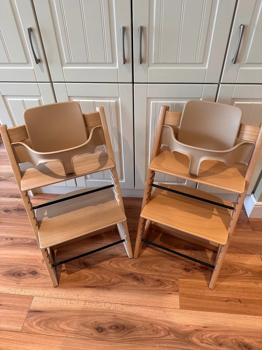 Tripp Trapp High chairs x 2 for sale - €280 each - Image 3
