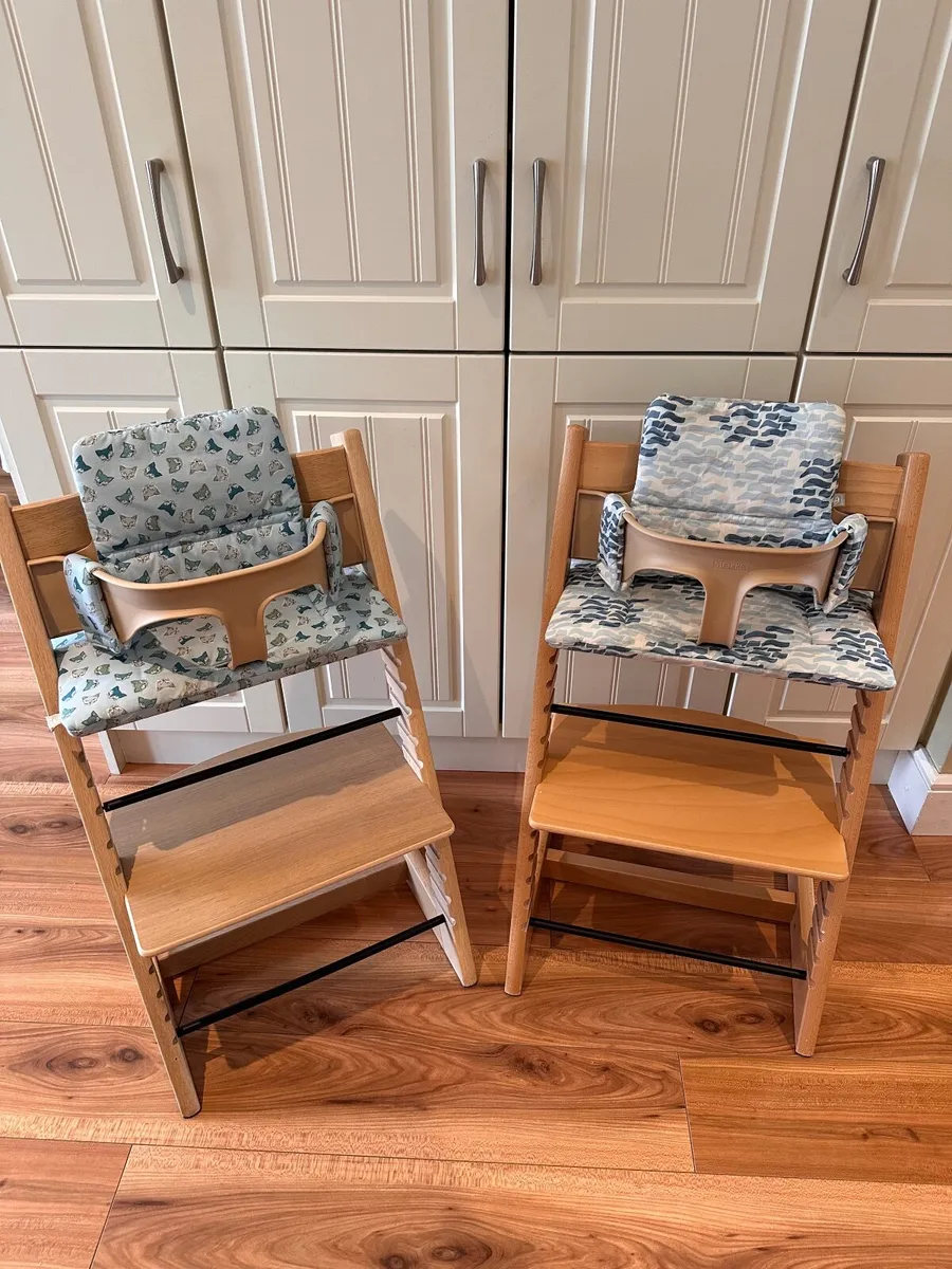 Tripp Trapp High chairs x 2 for sale - €280 each - Image 1