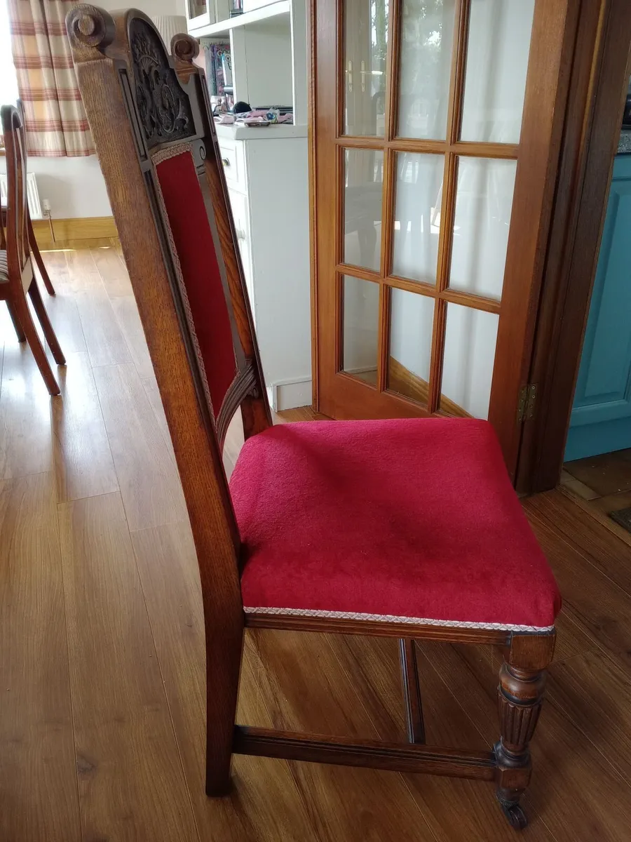Furniture 2 edwardian chairs - Image 4