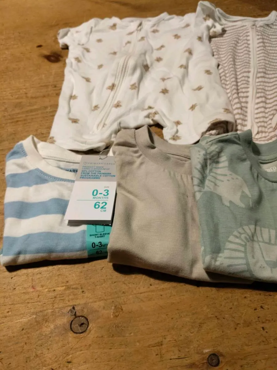 Boys summer bundle. Upto 3 months.
3 fred & flo t. - Image 2