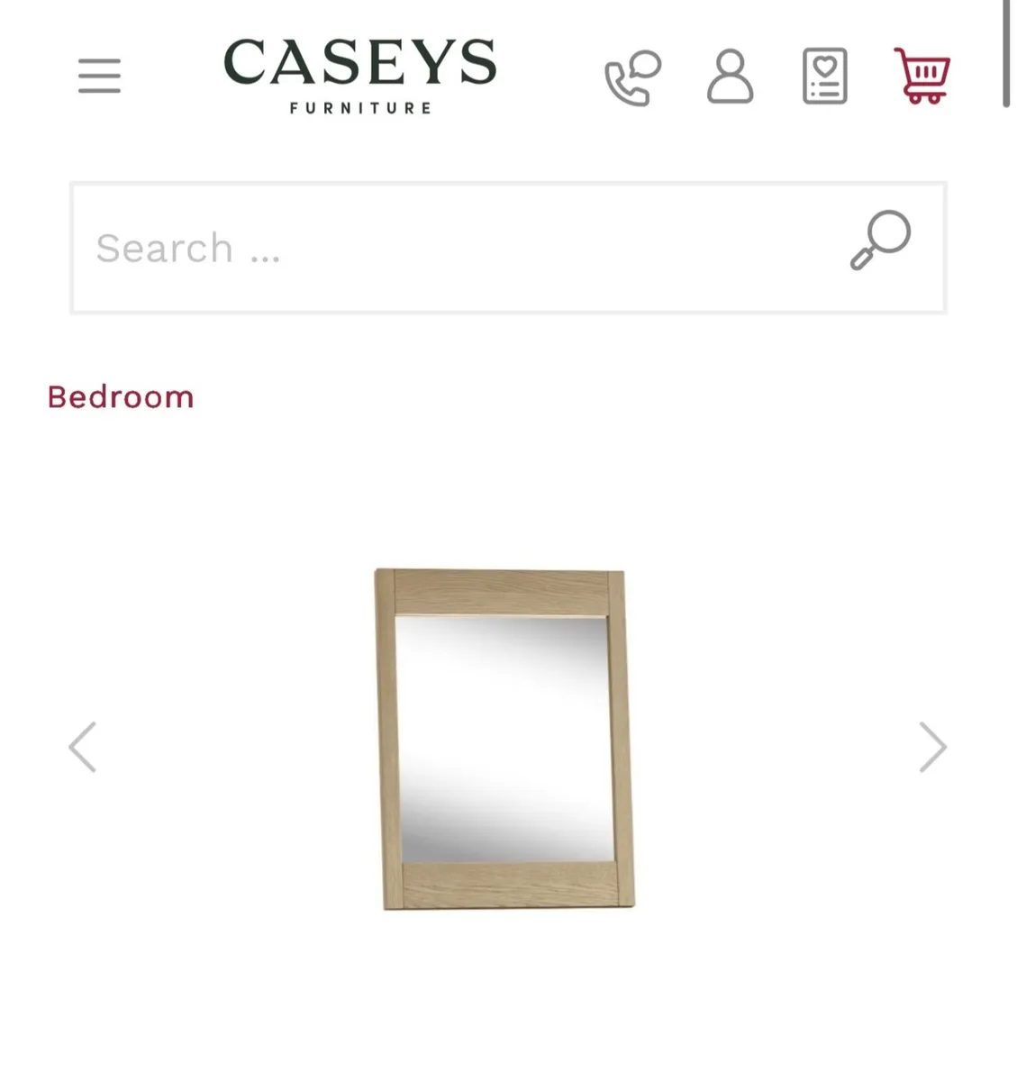 Bed frame, mattress and vanity - Image 1