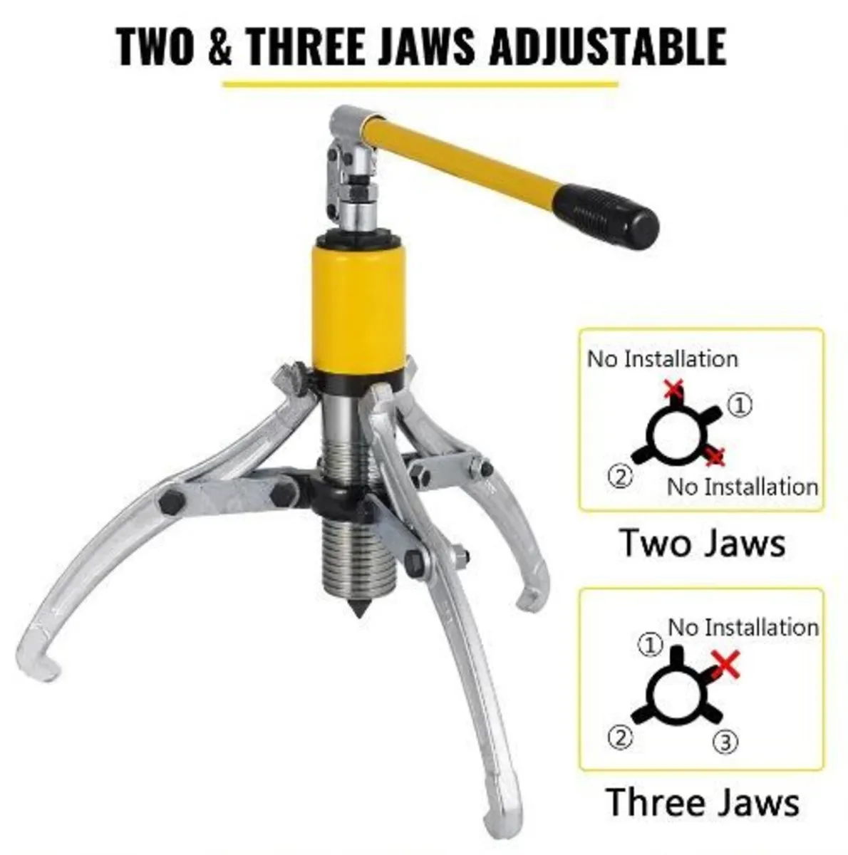 15 Ton Hydraulic Gear Puller Adjustable - Image 2