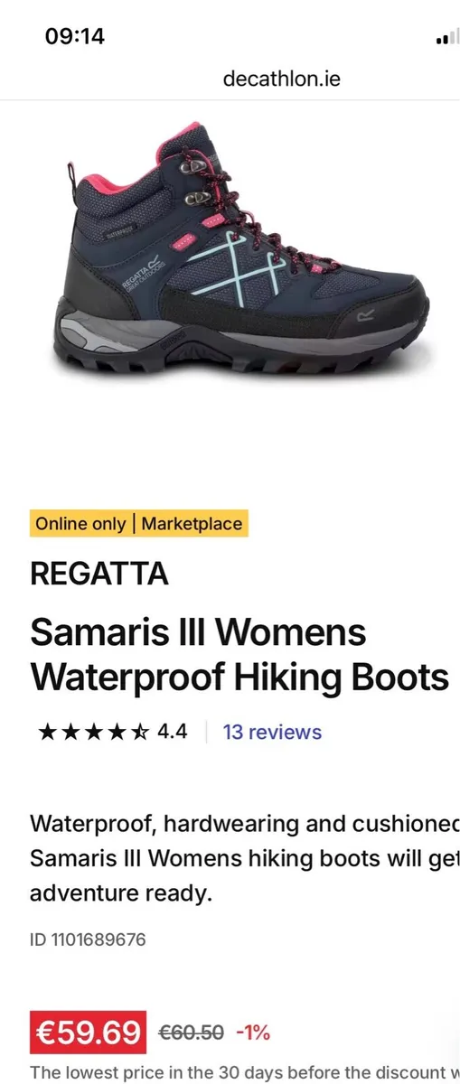 As New Regatta  Women’s Walking Boots, Size 41 - Image 4