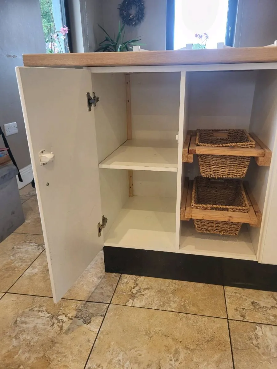 Kitchen Island + Bar Stools - Image 3