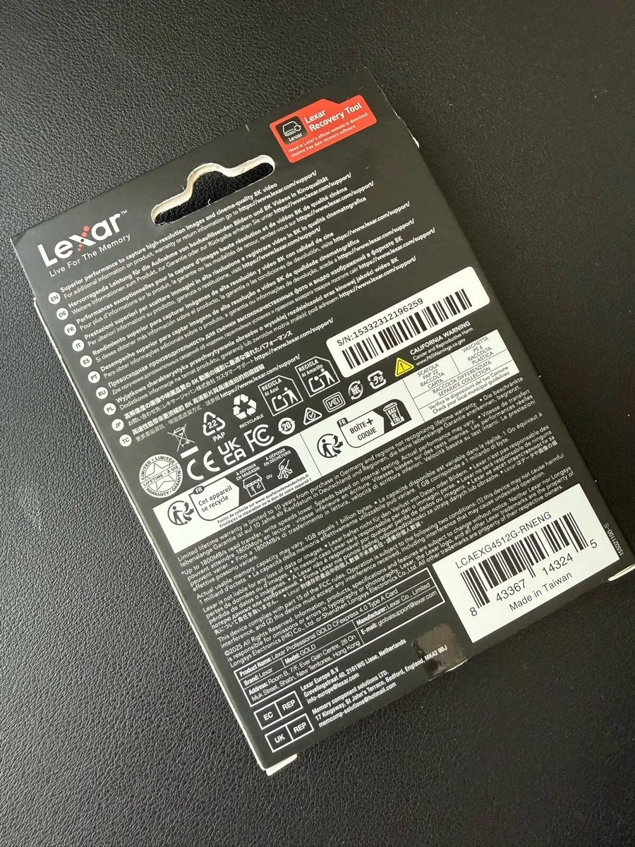 Lexar Professional Gold CFExpress 4.0 Type A card - Image 2