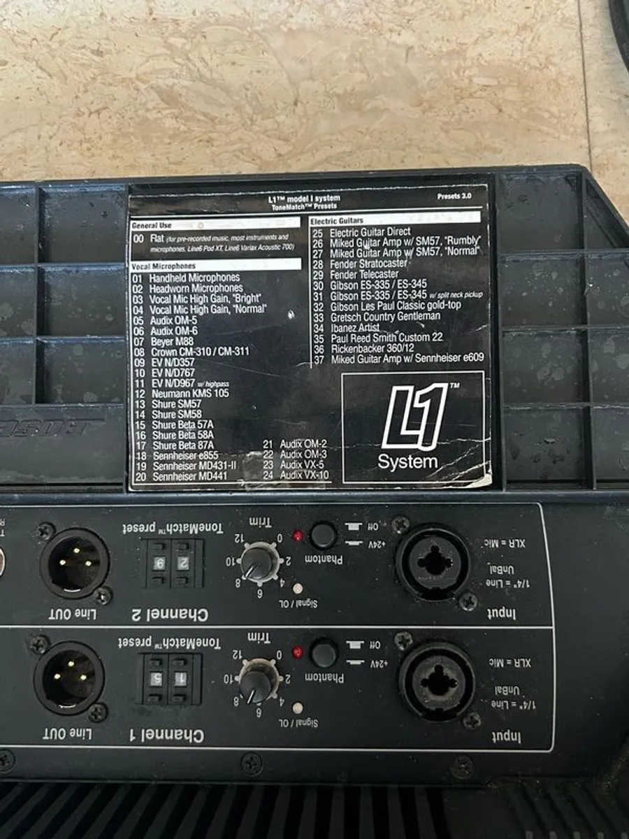 Bose line L1 P. A. System - Image 4
