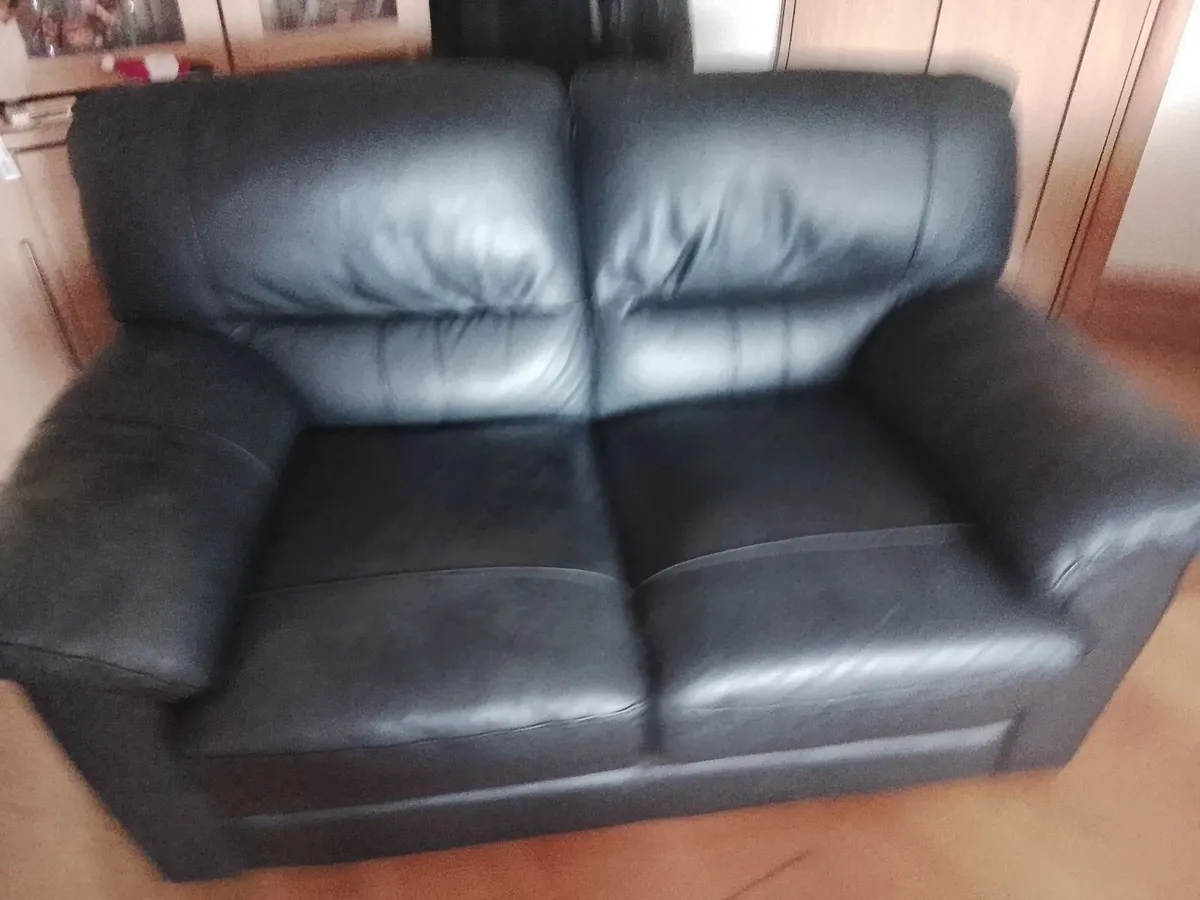 Leather 2 Seater Couch