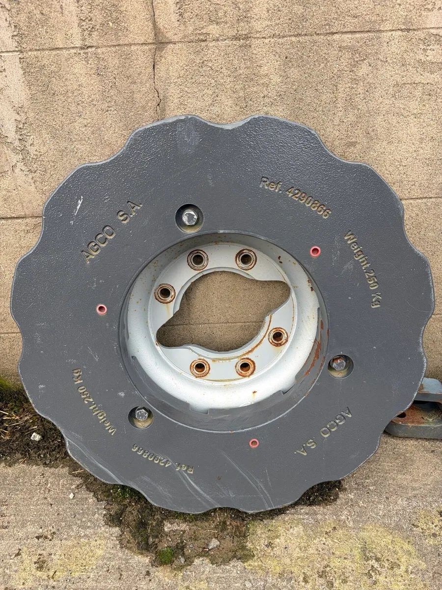 Massey Ferguson wheel weights - Image 1