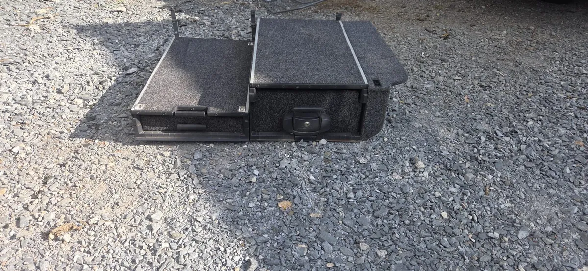 Toyota landcruiser crewcab sliding drawer kit - Image 3