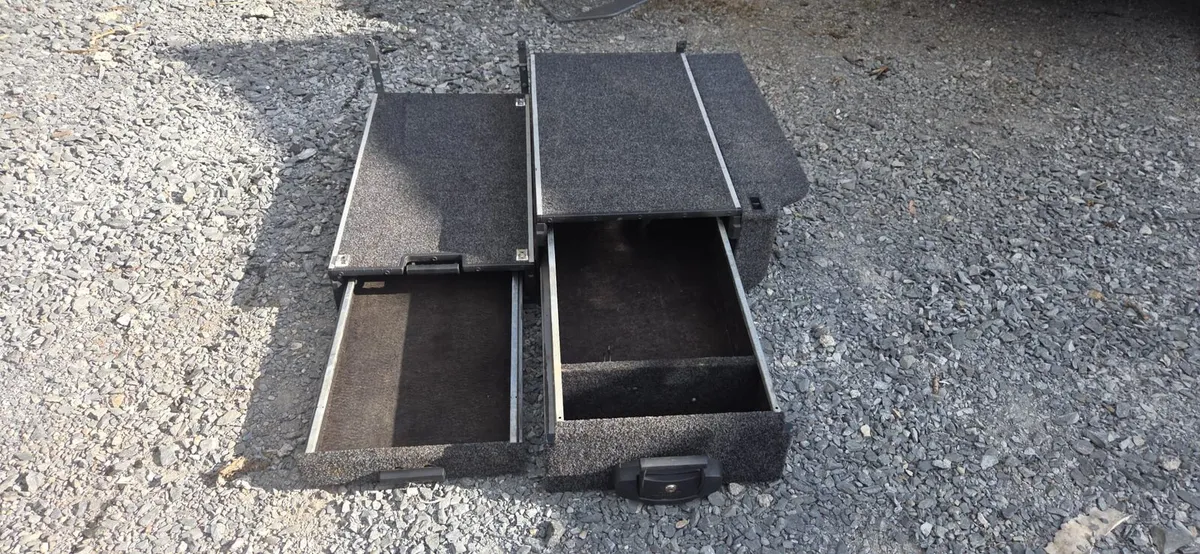 Toyota landcruiser crewcab sliding drawer kit - Image 4