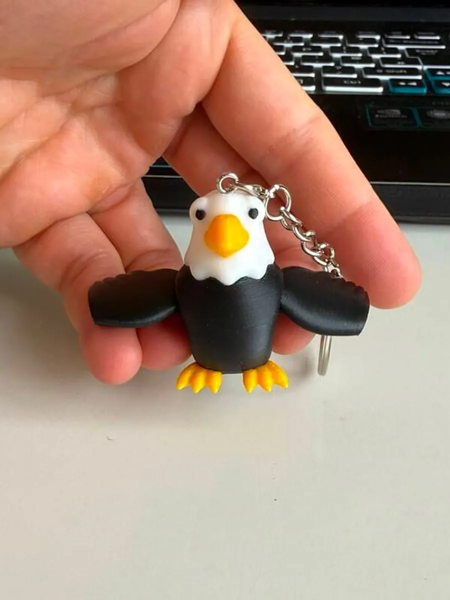 3D Printed Clicker & Articulated Keychains - Image 3