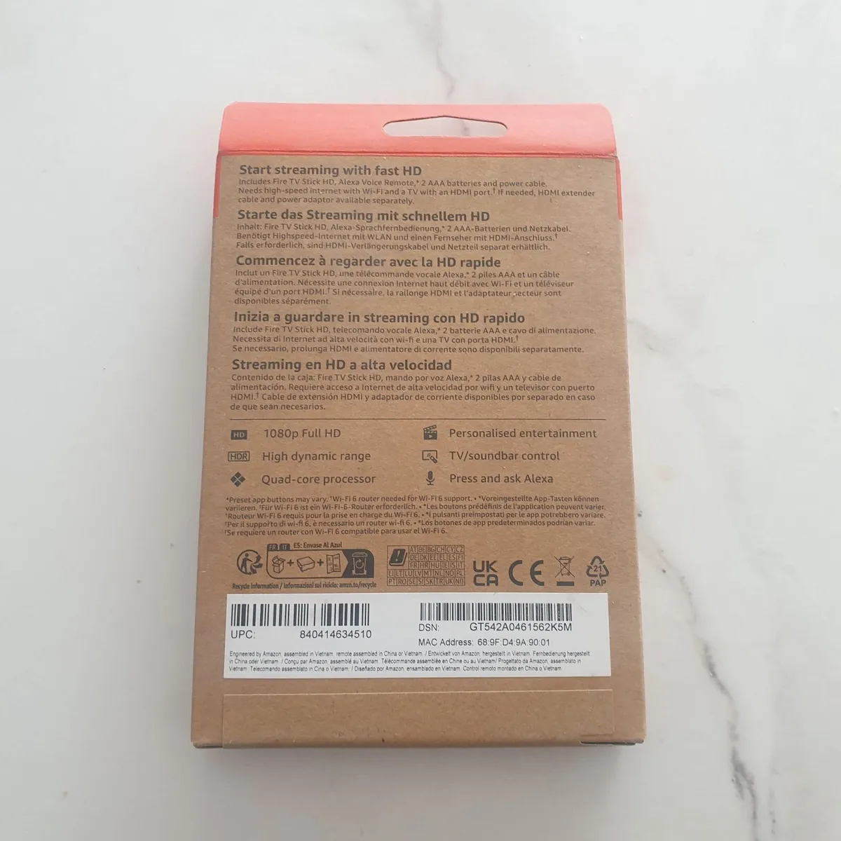 Amazon firestick HD 8gb/ Wi-Fi 6 - Image 4