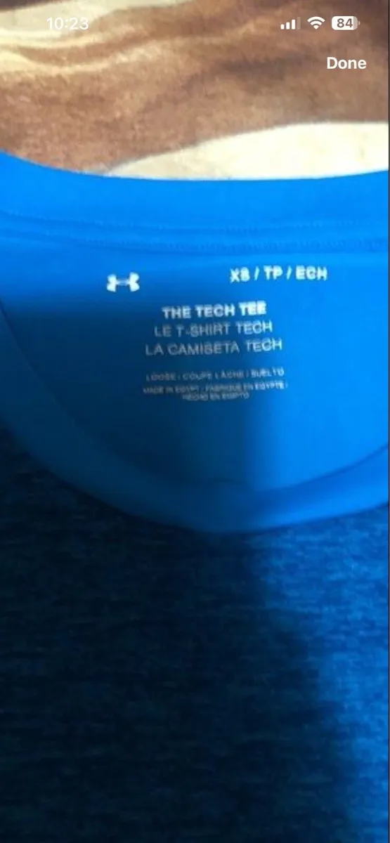 Boys under armour teeshirt size XS €5 - Image 3