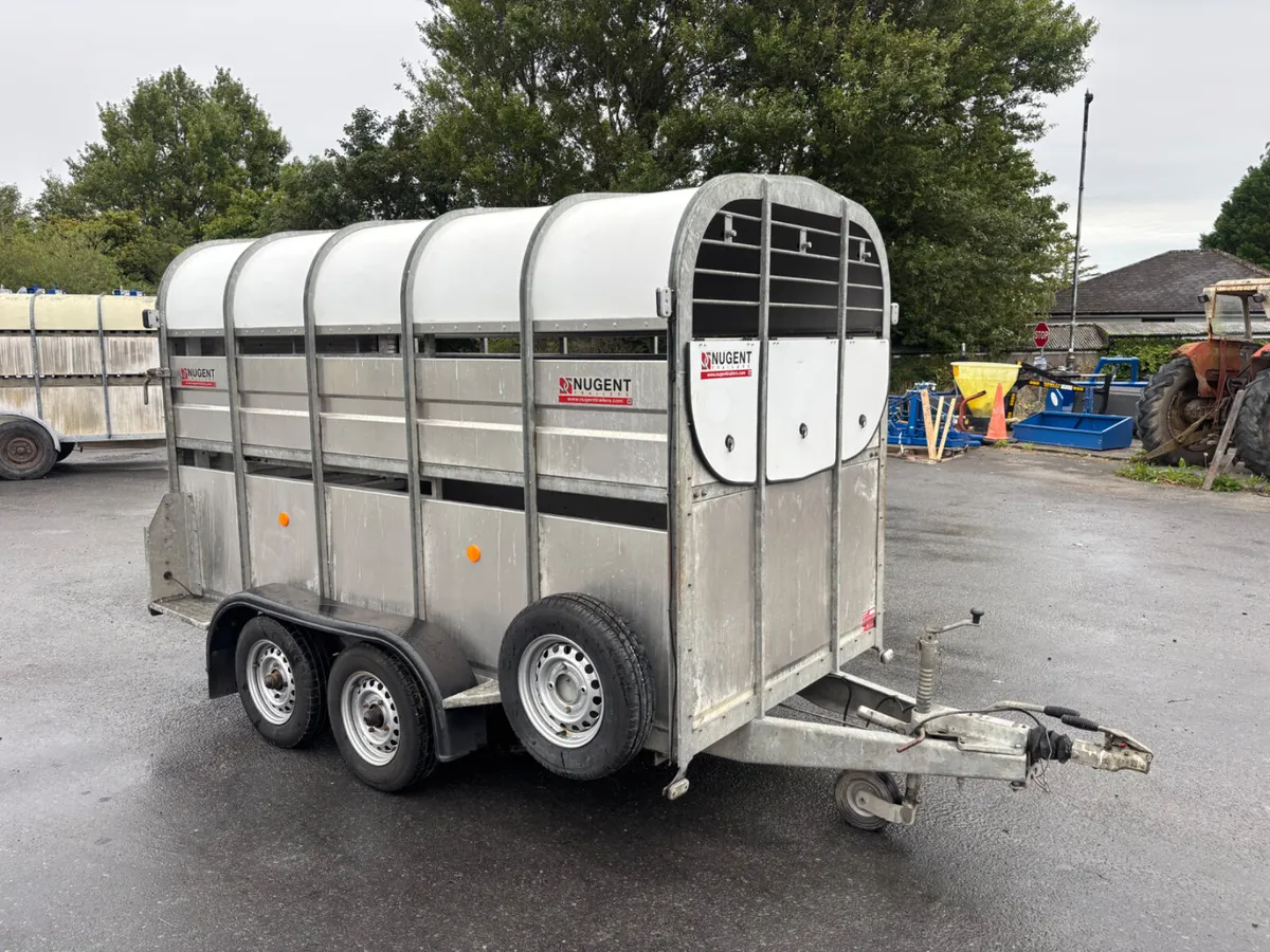 nugent 10ft livestock trailer - Image 1