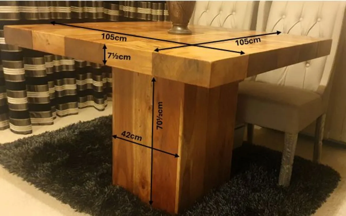 ✨Solid Oak Dining Table of Premium Quality✨ - Image 2