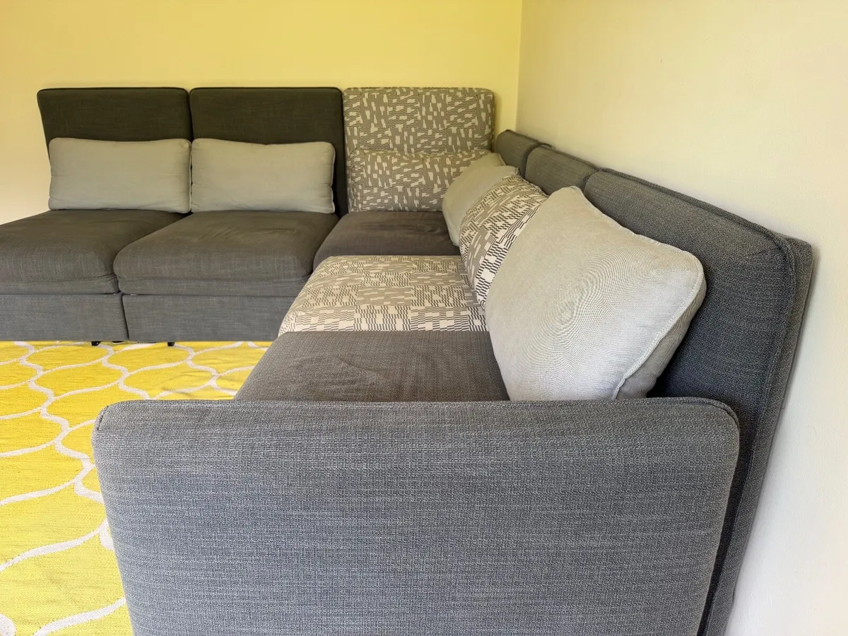 Modular Sectional Sofa w/ storage and pullout beds - Image 4