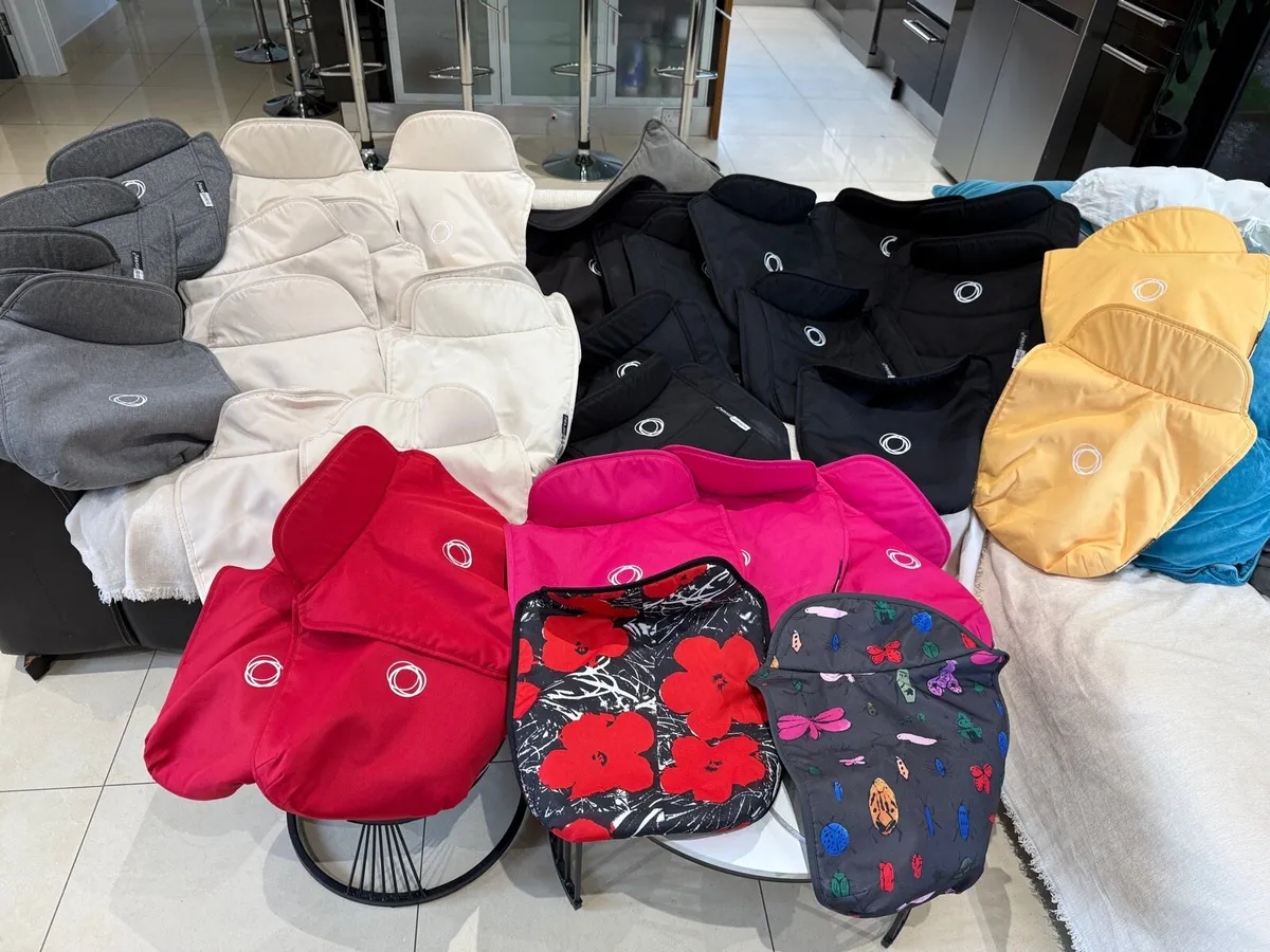 Bugaboo Donkey bassinet aprons in Swords - Image 2